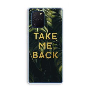 Take me back: Samsung Galaxy Note 10 Lite Transparant Hoesje