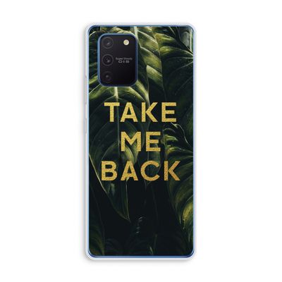 Take me back: Samsung Galaxy Note 10 Lite Transparant Hoesje