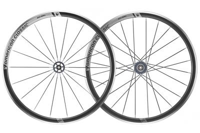 American Classic 420 Aero Tubeless Baanfiets Wielset - Zwart