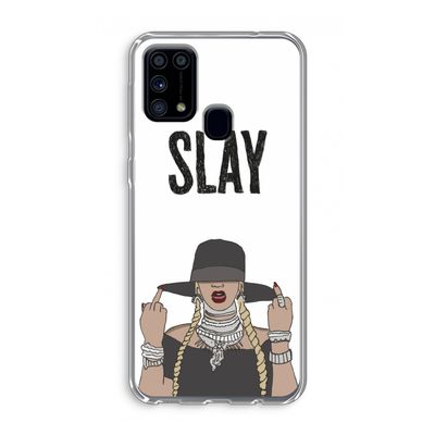 Slay All Day: Samsung Galaxy M31 Transparant Hoesje