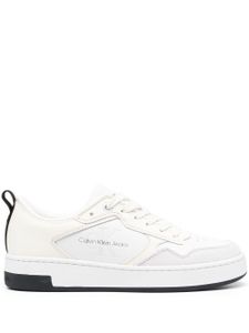 Calvin Klein Jeans baskets à empiècements contrastants - Blanc