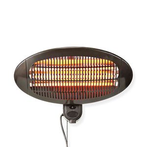 Nedis Patio Verwarmer | 2000 W | IP34 | Zwart | 1 stuk - HTPA110EBK HTPA110EBK