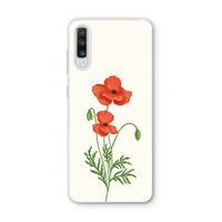 Red poppy: Samsung Galaxy A70 Transparant Hoesje Red poppy: Samsung Galaxy A70 Transparant Hoesje