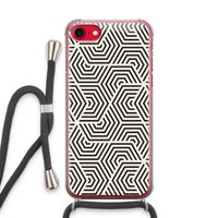 Magic pattern: iPhone SE 2020 Transparant Hoesje met koord