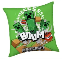 Minecraft TNT BOOM sierkussen 40X40 cm
