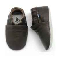 Stabifoot Babysoft babyslofjes uni bruin-L