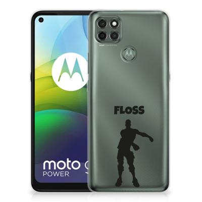 Motorola Moto G9 Power Telefoonhoesje met Naam Floss Motorola Moto G9 Power Telefoonhoesje met Naam Floss