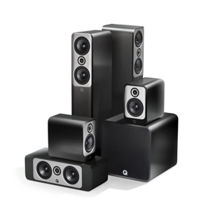 Q Acoustics: Concept 50 5.1 Home Theater Systeem - Zwart