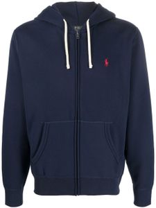 Polo Ralph Lauren hoodie The RL à fermeture zippée - Bleu