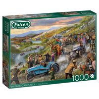 Falcon de luxe Vintage Car Rally 1000 pcs Legpuzzel 1000 stuk(s) Voertuigen - thumbnail
