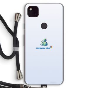 MSN: Pixel 4a 5G Transparant Hoesje met koord