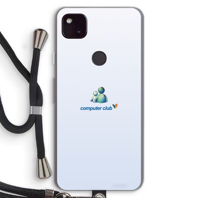 MSN: Pixel 4a 5G Transparant Hoesje met koord
