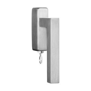 Formani BSQ1-DKLOCK-O draaikiepgarnituur afsluitbaar mat roestvast staal rechts/ links draaiend