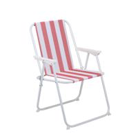 Lifetime Garden Camping/strand stoel - aluminium - inklapbaar - rood - 51 x 46 x 76 cm   -