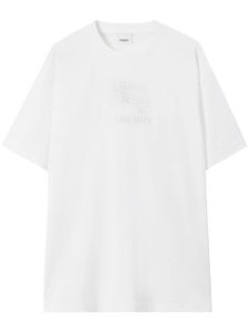 Burberry t-shirt EKD en coton - Blanc