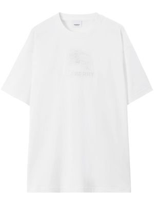 Burberry t-shirt EKD en coton - Blanc
