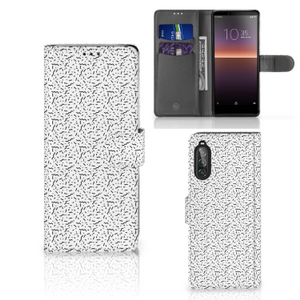 Sony Xperia 10 II Telefoon Hoesje Stripes Dots