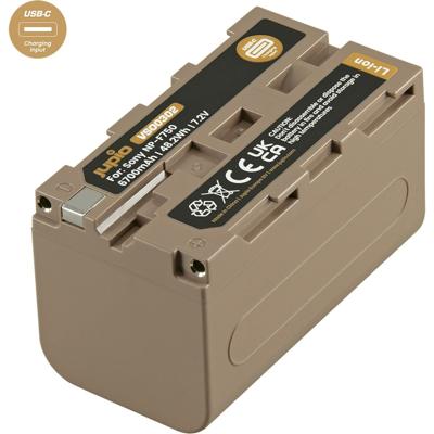 Jupio NP-F750 *ULTRA C* (USB-C input) 6700mAh