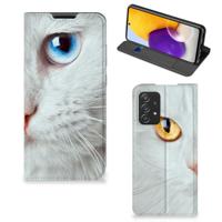 Samsung Galaxy A72 (5G/4G) | Hoesje maken | Witte Kat