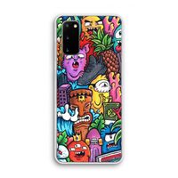 Vexx Mixtape: Samsung Galaxy S20 Transparant Hoesje