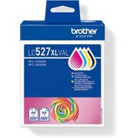 Brother LC527XLVAL inktcartridge 4 stuk(s) Origineel Hoog (XL) rendement Zwart, Cyaan, Magenta, Geel