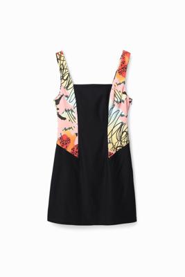Mini-jurk orchideeën M. Christian Lacroix - BLACK - S