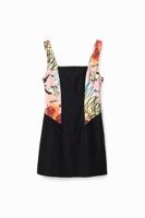 Mini-jurk orchideeën M. Christian Lacroix - BLACK - S