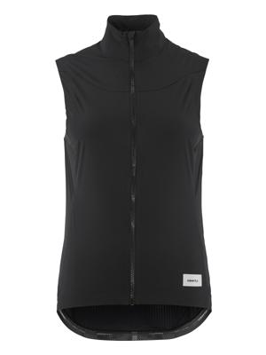 Craft endur light wind vest dames black