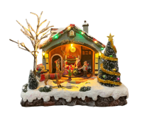 Kerstman Geeft Cadeaus - Oosterik home