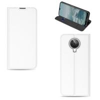 Nokia G10 | G20 | Book Case | Hoesje Wit met Pashouder