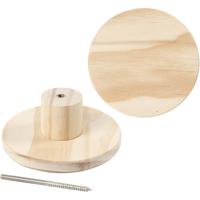 Creativ Company Kapstok, rond, d: 4,5 cm, d 11 cm, 1 stuk