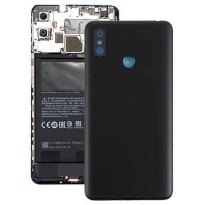 Achterste schutblad voor Xiaomi Mi Max 3(Black)