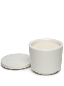 Brunello Cucinelli bougie parfumée Maxi en céramique (3612g) - Blanc