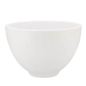 DK Design Bloempot/plantenpot - Vinci - wit mat - voor kamerplant - D18xH27cm