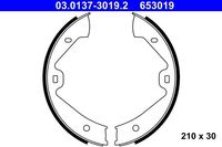 Remschoenset, parkeerrem 03013730192