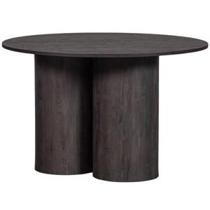 WOOOD Oona Eettafel Binnen - MDF - Donker bruin - 75x120x120