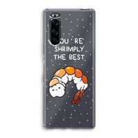 You're Shrimply The Best: Sony Xperia 5 Transparant Hoesje