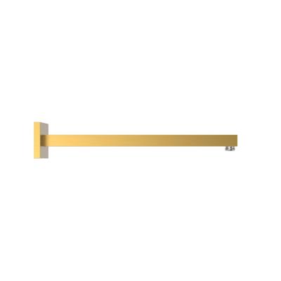 Douchearm Tres Exclusive | 40 cm | Wandmontage | Messing | Vierkant | 24k Goud mat