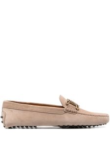 Tod's mocassins Kate Gommino en daim - Tons neutres