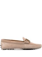 Tod's mocassins Kate Gommino en daim - Tons neutres - thumbnail