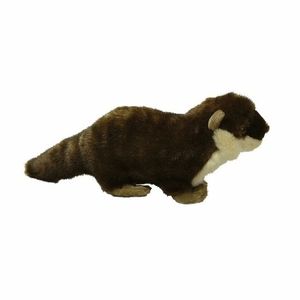 Pluche otter knuffel dier van 25 cm   -