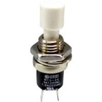 TRU COMPONENTS TC-R13-24B1-02 WT Druktoets 250 V/AC 1.5 A 1x aan/(uit) Moment Wit 1 stuk(s) - thumbnail