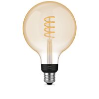 Philips Lighting Hue LED-lamp 871951430154200 Energielabel: G (A - G) Hue White Ambiance E27 Einzelpack Giant Globe G125 Filament 300lm E27 7 W Warmwit tot - thumbnail