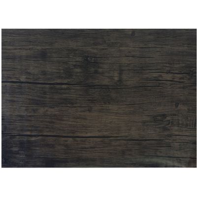 Decoratie plakfolie - 2x - donkerbruin hout patroon - 45 cm x 2 m - zelfklevend