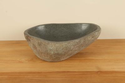 Flussstein Waschbecken RL040315, 52x38x16 cm