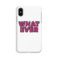 Whatever: iPhone Xs Volledig Geprint Hoesje