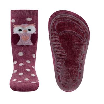 Ewers antislip sokken Stoppi softstep uil roze-31-34