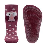 Ewers antislip sokken Stoppi softstep uil roze-31-34
