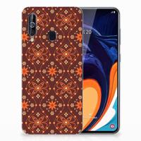 Samsung Galaxy A60 | TPU bumper | Batik Brown