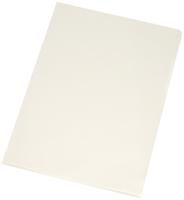 Q-CONNECT L-map, glashelder, 120 micron, pak van 100 stuks